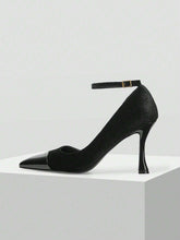 MOTF PREMIUM FASHIONABLE POINTED TOE HIGH HEEL PATCHWORK PUMPS